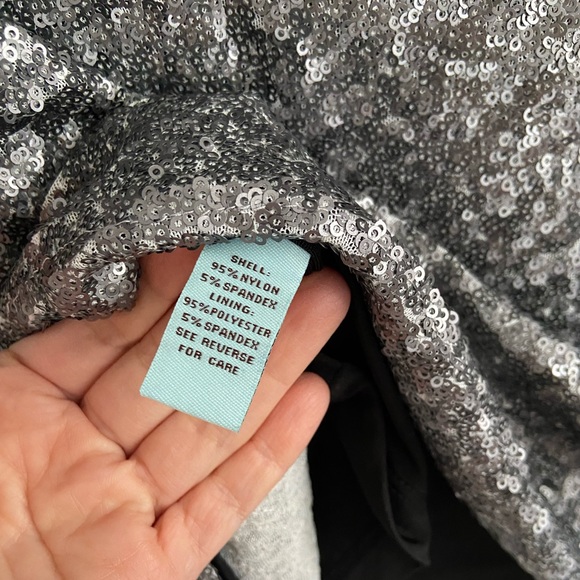 NWT La Cite sequined pencil skirt (Sz M) - Picture 3 of 5